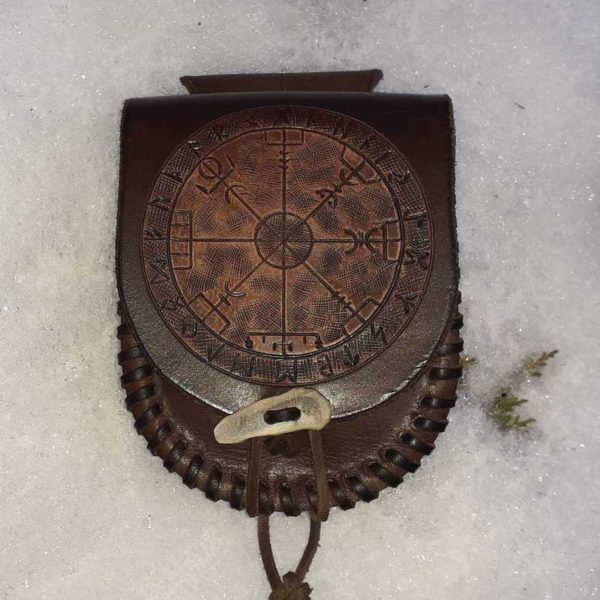 Kožená brašna Vegvísir Leather bag LB25