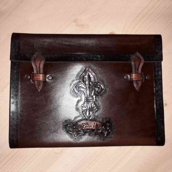 Leather Documents Folder A5 DD01