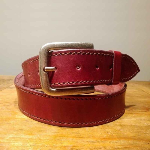 Hand made Leather Belt PA02