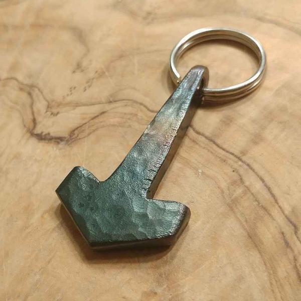 Handmade Keychain Mjölnir Iron KL07